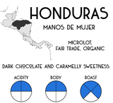 Honduras Manos de Mujer - Women's Co-op, Honey processed